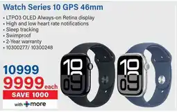 Incredible Connection Watch Series 10 GPS 46mm offer