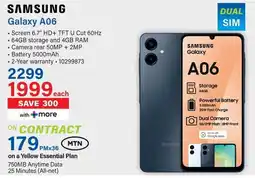 Incredible Connection SAMSUNG Galaxy A06 offer