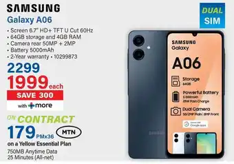 Incredible Connection SAMSUNG Galaxy A06 offer