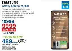 Incredible Connection SAMSUNG Galaxy A56 5G 256GB offer