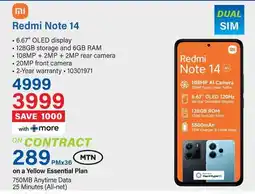 Incredible Connection Redmi Note 14 offer