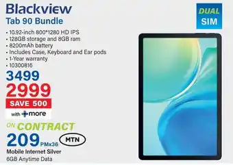 Incredible Connection Blackview Tab 90 Bundle offer