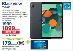Incredible Connection Blackview Tab 60 offer