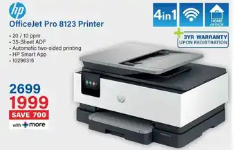 Incredible Connection HP OfficeJet Pro 8123 Printer offer