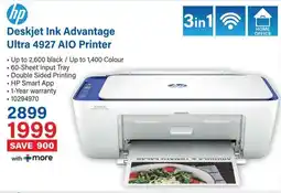 Incredible Connection HP Deskjet Ink Advantage Ultra 4927 AIO Printer offer
