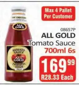 KitKat Cash and Carry ALL GOLD Tomato Sauce offer