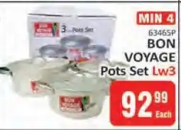 KitKat Cash and Carry BON VOYAGE Pots Set Lw3 offer