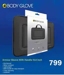 Incredible Connection BODY GLOVE Armour Sleeve With Handle 15.6 Inch offer