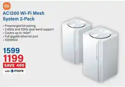 Incredible Connection AC1200 Wi-Fi Mesh System offer