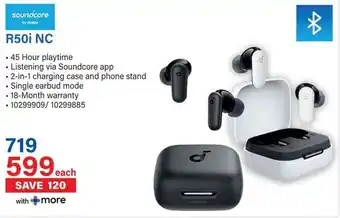 Incredible Connection Soundcore R50i NC offer