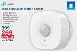Incredible Connection Tp-link Tapo T100 Smart Motion Sensor offer