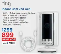 Incredible Connection Ring Indoor Cam 2nd Gen offer
