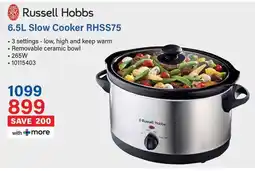 Incredible Connection Russell Hobbs Slow Cooker RHSS75 offer
