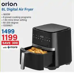Incredible Connection Orion Digital Air Fryer offer