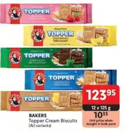 Makro BAKERS Topper Cream Biscuits offer