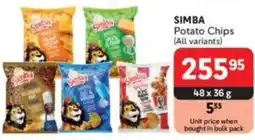 Makro SIMBA Potato Chips offer