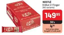 Makro NESTLÉ KitKat 2-Finger offer