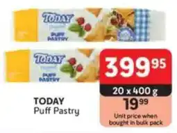 Makro TODAY Puff Pastry offer