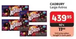 Makro CADBURY Large Astros offer