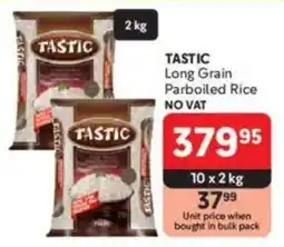 Makro TASTIC Long Grain Parboiled Rice offer