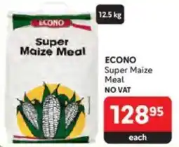 Makro ECONO Super Maize Meal offer