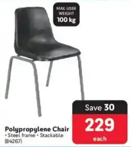 Makro Polypropylene Chair offer
