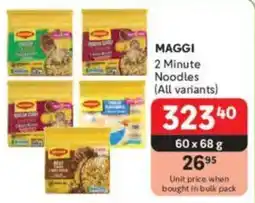 Makro MAGGI 2 Minute Noodles offer