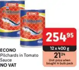 Makro ECONO Pilchards in Tomato Sauce offer