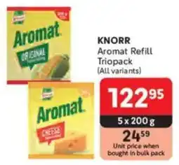 Makro KNORR Aromat Refill Triopack offer