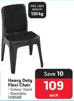 Makro Heavy Duty Flexi Chair offer