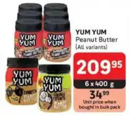 Makro YUM YUM Peanut Butter offer