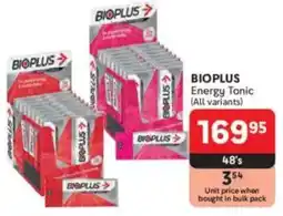 Makro BIOPLUS Energy Tonic offer