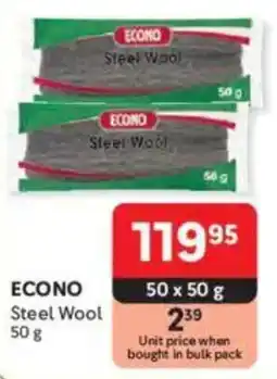 Makro ECONO Steel Wool offer