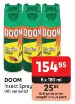Makro DOOM Insect Spray offer