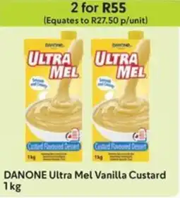 Makro DANONE Ultra Mel Vanilla Custard offer