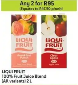 Makro LIQUI FRUIT 100% Fruit Juice Blend offer