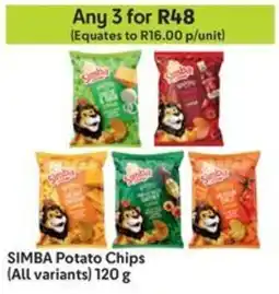 Makro SIMBA Potato Chips offer