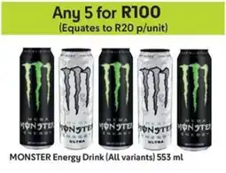 Makro MONSTER Energy Drink offer