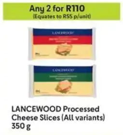 Makro LANCEWOOD Processed Cheese Slices offer