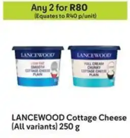 Makro LANCEWOOD Cottage Cheese offer