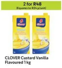 Makro CLOVER Custard Vanilla Flavoured offer