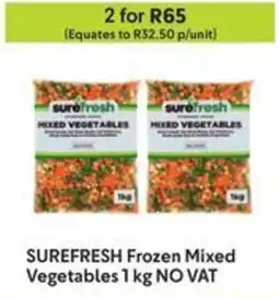 Makro SUREFRESH Frozen Mixed Vegetables offer
