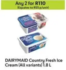 Makro DAIRYMAID Country Fresh Ice Cream offer
