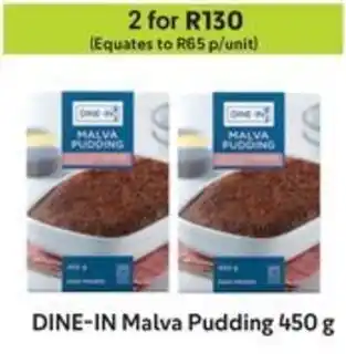 Makro DINE-IN Malva Pudding offer