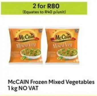 Makro McCAIN Frozen Mixed Vegetables offer