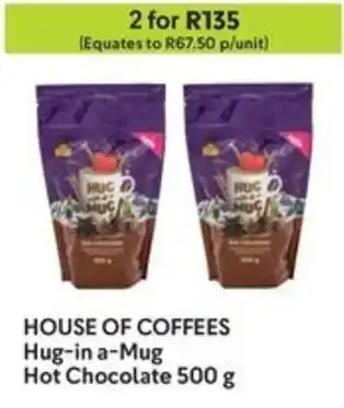 Makro HOUSE OF COFFEES Hug-in a-Mug Hot Chocolate offer