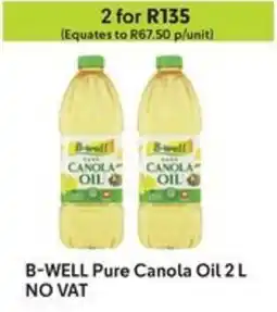 Makro B-WELL Pure Canola Oil offer