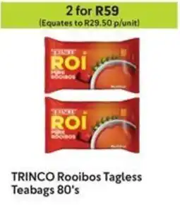 Makro TRINCO Rooibos Tagless Teabags offer