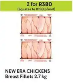 Makro NEW ERA CHICKENS Breast Fillets offer