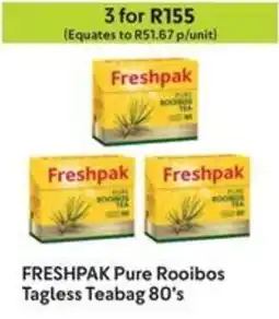 Makro FRESHPAK Pure Rooibos Tagless Teabag offer